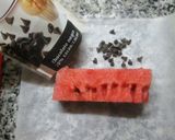 Foto del paso 5 de la receta: Bastones de sandía con semillas comestibles