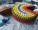 Foto del paso 19 de la receta: Tarta pececito de colores 
