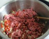 Foto del paso 1 de la receta: Berenjenas con relleno de empanada
