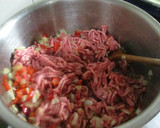 Foto del paso 1 de la receta: Berenjenas con relleno de empanada