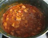 Foto del paso 7 de la receta: Arroz con salchichas en salsa y huevos fritos