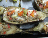 Foto del paso 7 de la receta: Berenjenas con relleno de empanada