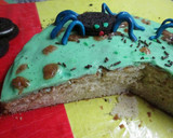 Foto del paso 11 de la receta: Pastel con arañas Oreo