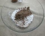 Foto del paso 1 de la receta: Corazón explosivo de chocolate (dietético)