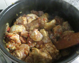 Foto del paso 1 de la receta: Tallarines con pollo en salsa Aurum