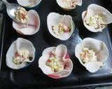 Foto del paso 4 de la receta: Cestitas de pavo con requesón y verduritas
