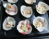 Foto del paso 4 de la receta: Cestitas de pavo con requesón y verduritas