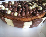 Foto del paso 3 de la receta: Tarta tres capas con dulce de leche, nocilla y chocolate