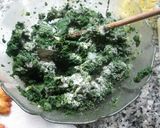 Foto del paso 4 de la receta: Hamburguesas de espinacas y almendras hechas a mano 