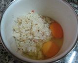Foto del paso 8 de la receta: Hamburguesas moldeadas de espinacas con torrijas de arroz