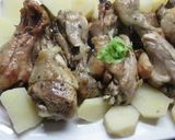 Foto del paso 6 de la receta: Muslitos con whisky a la cacerola y patatas hervidas