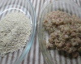 Foto del paso 4 de la receta: Albóndigas de pollo en salsa de tomate y zanahoria en brochetas (para dieta)