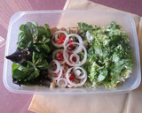 Foto del paso 7 de la receta: Ensalada con ralladura de cacahuete para tupper