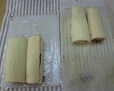 Foto del paso 12 de la receta: Tarta tronco de árbol con baño de caramelo