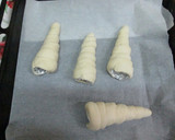 Foto del paso 8 de la receta: Cañoncitos rellenos de maíz con quesos