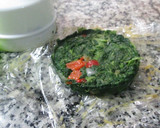 Foto del paso 6 de la receta: Hamburguesa de acelga con huevo frito