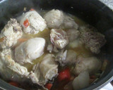 Foto del paso 4 de la receta: Arroz con pollo y aceitunas negras 
