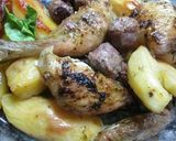 Foto del paso 8 de la receta: Pollo relleno de chorizo criollo 