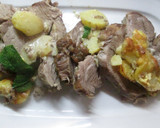Foto del paso 13 de la receta: Cabezada de lomo de cerdo rellena con patatas y queso