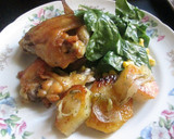 Foto del paso 10 de la receta: Alitas de pollo a la mostaza con súper guarnición