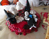 Foto del paso 17 de la receta: Pastel sangriento (postre o merienda Halloween)