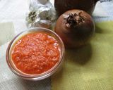 Foto del paso 5 de la receta: Pechugas con calabaza especiada y salsa de cebolla