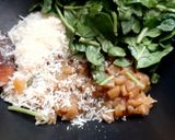 Foto del paso 2 de la receta: Combinando delicias! Omelette piña-espinaca