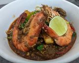Gambar langkah 10 resipi Mee Bandung Muar (simple jer).