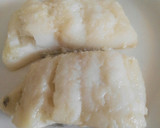 Foto del paso 6 de la receta: Bacalao confitado con crujiente de puerro