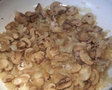Foto del paso 4 de la receta: Spaguettis de calabacín con champiñones