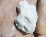 A picture of step 3 of Vegetable momos.
