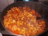 Guiso con trocitos de bola de lomo