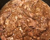 A picture of step 1 of Cowboy beans.