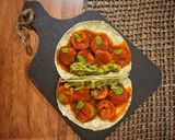 A picture of step 3 of Diabla Shrimp Tacos.