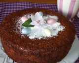 Foto del paso 4 de la receta: Torta oscura de chocolate y almendra