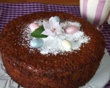Foto del paso 4 de la receta: Torta oscura de chocolate y almendra