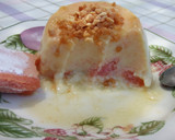 Foto del paso 4 de la receta: Budín-flan de bizcochos de Reims al caramelo rubio