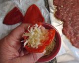 Foto del paso 3 de la receta: Rollo de carnes picadas relleno y horneado