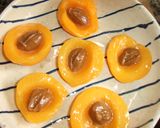 Foto del paso 1 de la receta: Postre rápido de melocotones