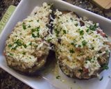 Foto del paso 6 de la receta: Berenjenas rellenas con sobras