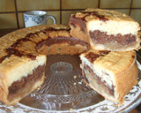 Foto del paso 7 de la receta: Torta bicolor rellena de manzanas verdes dulces
