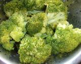 Foto del paso 1 de la receta: Brécol con vinagreta de hortalizas