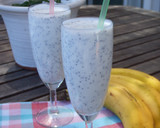 Foto del paso 1 de la receta: Batido de plátano, kéfir y semillas de chía