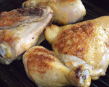 Foto del paso 3 de la receta: Pollo sobre lecho de espinacas con jengibre