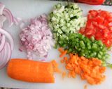 Foto del paso 2 de la receta: Brécol con vinagreta de hortalizas