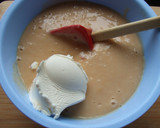 Foto del paso 1 de la receta: Helado de paraguayos con trocitos de fruta