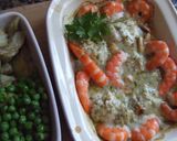 Foto del paso 5 de la receta: Dorada con salsa de almendras y langostinos