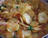 Foto del paso 5 de la receta Sartenada de patatas, morcillas y huevos