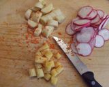 Foto del paso 2 de la receta: Ensalada con mayonesa de zanahoria y semillas de sésamo tostado