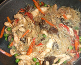 Foto del paso 5 de la receta: Noodles con hongos
